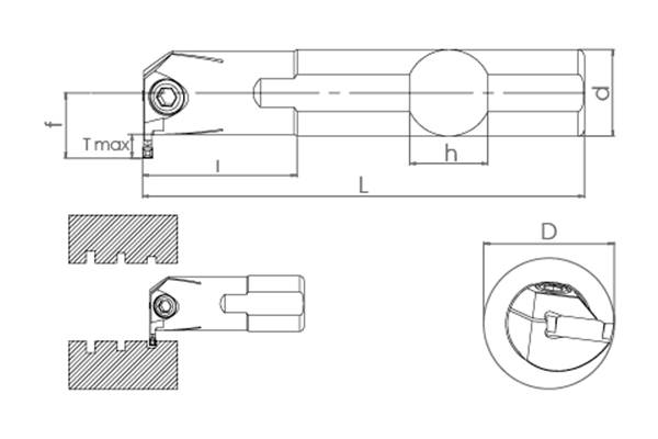 BIKT R/L-S224 (02-03-04 HORN) DELİK İÇİ KANAL AÇMA TAKIMLARI